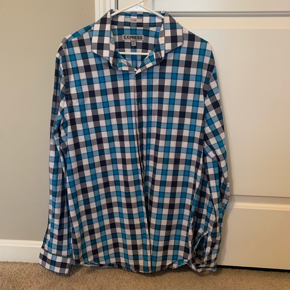 Fitted Express Men’s Dress Shirt